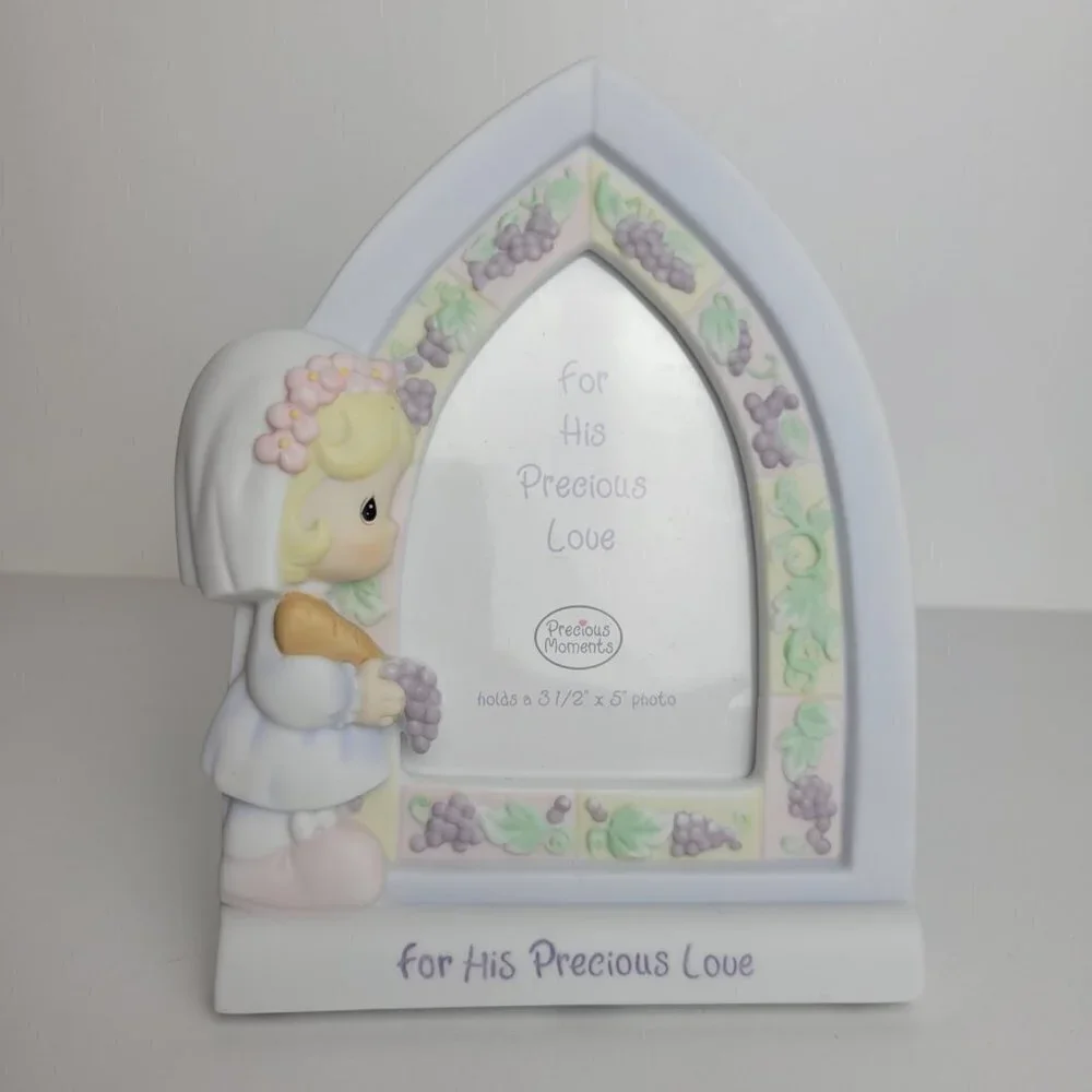 precious moments for His precious love picture frame